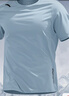 安踏速干t恤短袖男薄款2026夏季款冰絲速干衣圓領(lǐng)半袖跑步健身服 肩標款-8展翅藍【冰絲速干】 L (175) 適合120-140斤 曬單實(shí)拍圖