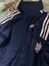 adidas通勤百搭三條紋休閑運動(dòng)夾克外套男女春新款阿迪達斯三葉草 曬單實(shí)拍圖