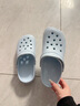 潔麗雅護士洞洞鞋女夏季2026新款涼鞋外穿防滑手術(shù)室醫護包頭涼拖鞋男夏 天空藍 38-39 【標準碼】 曬單實(shí)拍圖