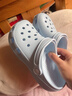潔麗雅護士洞洞鞋女夏季2026新款涼鞋外穿防滑手術(shù)室醫護包頭涼拖鞋男夏 天空藍 38-39 【標準碼】 曬單實(shí)拍圖