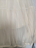 香影白色網(wǎng)紗半身裙女2026春季新款氣質(zhì)高腰長(cháng)裙垂墜感a字紗裙子 鷺白 S 155/60A/85-95斤 曬單實(shí)拍圖