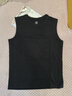 貓人【100%棉】背心男純棉寬松無(wú)袖上衣男士純色打底運動(dòng)健身坎肩 曬單實(shí)拍圖