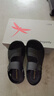 紅蜻蜓涼鞋男26夏季外穿涼拖軟底涼皮鞋中老年爸爸鞋WTT221181S黑色40 曬單實(shí)拍圖