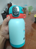 物生物（RELEA）智能指紋解鎖保溫杯兒童藍牙密碼316L吸管水杯女學(xué)生杯子生日禮物 曬單實(shí)拍圖