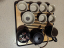 京東京造 茶具整套 功夫茶具陶瓷套裝茶壺茶杯茶盤(pán)【黑陶提梁壺】 12件套  曬單實(shí)拍圖