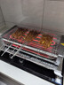 奧克斯電烤爐烤串烤肉鍋一體電烤盤(pán)家用室內戶(hù)外通用無(wú)濃煙燒烤架雙層大容量多功能可拆洗大火力5-10人 2200W速烤【烤盤(pán)+雙烤網(wǎng)】 2層 曬單實(shí)拍圖