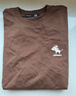 太平鳥(niǎo)男裝 滑板小狗聯(lián)名刺繡短袖T恤26夏新款重磅體恤潮純棉半袖 咖啡利口酒棕 第一批 XL 曬單實(shí)拍圖