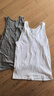 三槍背心男7A原紗抗菌100%棉高彈羅紋健身運動(dòng)打底男士無(wú)袖t恤2件裝 曬單實(shí)拍圖