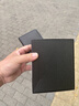 第九城(V.NINE)卡包名片夾頭層牛皮輕薄駕駛證皮套防盜刷NFC防消磁銀行卡套迷你小錢(qián)包男送老公送男友生日禮物情人節新年禮物  黑色 曬單實(shí)拍圖
