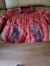 素訂女裝原創(chuàng  )品牌旗艦店新中式刺繡保暖短款羽絨服女外套冬新款 桔色 2XL 曬單實(shí)拍圖