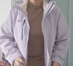 伯希和（Pelliot）【趙露思同款】山野經(jīng)典2.0沖鋒衣三合一春季女男外套12340106紫L 曬單實(shí)拍圖