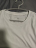 京東京造50支液氨抗皺男士t恤男短袖男款純棉打底衫內搭春季衣服 白色 M 曬單實(shí)拍圖