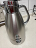 胖東來(lái)內膽316不銹鋼保熱水瓶家用防燙高檔雙層保溫杯保溫壺水壺暖壺 鈦空銀【真空款+防塵蓋】8層鎖溫 316L特厚款【保溫36小時(shí)】2.5L 曬單實(shí)拍圖