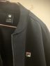 FILA 斐樂(lè )官方男士針織長(cháng)袖外套2026春新款網(wǎng)球運動(dòng)簡(jiǎn)約夾克上衣 正黑色-BK L 175/96A/L 曬單實(shí)拍圖