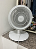 美的（Midea）【暴風(fēng)循環(huán)】空氣循環(huán)扇大風(fēng)量搖頭電風(fēng)扇家用臺式落地扇輕音臥室節能小風(fēng)扇柔風(fēng)輕羽扇 FGA24TQ 曬單實(shí)拍圖