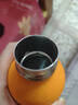 Gucgres簡(jiǎn)約不銹鋼大容量保溫杯高顏值水杯男士磨砂杯子學(xué)生便攜 橙色500ml 曬單實(shí)拍圖