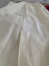 旅途原品ltyp 亞麻棉文藝花苞半裙經(jīng)典百搭O型長(cháng)款白色半身裙女春 象牙白 L 曬單實(shí)拍圖