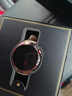 華為HUAWEI WATCH 5 42mm高端款爍金色904L不銹鋼表殼星云杏素皮復合表帶X-TAP智感窗 曬單實(shí)拍圖