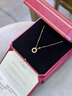 卡地亞（Cartier）LOVE系列項鏈小圓餅女士項鏈單環(huán)鑲嵌鉆石項鏈 送女友禮物 18k玫瑰金 B7224509 ?？ㄐ畔?隨機年份 曬單實(shí)拍圖