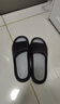 回力拖鞋男士厚底防滑浴室一字拖休閑外穿耐磨涼鞋SDJ-3A77 黑灰42-43 曬單實(shí)拍圖