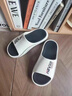 紅豆（Hodo）防臭拖鞋男士夏季2026新款室內家居厚底踩屎感耐磨eva外穿涼拖男 白橙【運動(dòng)耐磨】 41-42 【標準碼】 曬單實(shí)拍圖