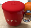 OTE歐堤咖啡馬克杯316不銹鋼辦公室情侶家用水杯泡茶杯桌面禮物 中國紅250ml 曬單實(shí)拍圖