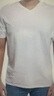 森馬（Semir）【情侶款】短袖T恤男夏季純棉打底衫純色內搭白色t恤109926100101 曬單實(shí)拍圖