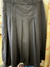 茵曼（INMAN）2026春季女裝新款半身裙女格雷系百褶學(xué)院風(fēng)A字顯瘦高級感長(cháng)裙子 貴族灰 M 曬單實(shí)拍圖