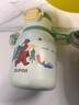 蘇泊爾（SUPOR）兒童保溫杯水杯水壺316L不銹鋼學(xué)生吸管杯背帶·芽綠KCV50CK20 曬單實(shí)拍圖