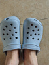潔麗雅護士洞洞鞋女夏季2026新款涼鞋外穿防滑手術(shù)室醫護包頭涼拖鞋男夏 天空藍 38-39 【標準碼】 曬單實(shí)拍圖