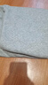 花花公子100%純棉運動(dòng)套裝男士春秋休閑運動(dòng)服寬松立領(lǐng)開(kāi)衫拉鏈衛衣兩件套 2699淺灰色（直筒褲子） L (100-120斤) 曬單實(shí)拍圖