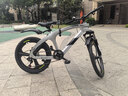 鳳凰（Phoenix）鎂合金兒童自行車(chē)山地車(chē)中大童男女孩6-9-12歲小學(xué)生山地車(chē)童車(chē) 問(wèn)界變速一體輪+ 銀色+ 鎂合金車(chē)架 22寸(適合身高145-165cm) 曬單實(shí)拍圖