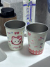 范爺家卡通不銹鋼漱口杯2個(gè)裝可愛(ài)家用洗漱杯情侶牙具杯學(xué)生宿舍刷牙杯 曬單實(shí)拍圖