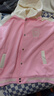 MXQP棒球服外套女2025春秋冬新款韓版寬松刺繡連帽學(xué)生上衣衛衣女裝 粉紅色 M 【80-110斤】 曬單實(shí)拍圖
