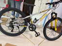 喜德盛青少年自行車(chē)26款中國風(fēng)24寸男女生7速碟剎內走線(xiàn)單車(chē) 墨金粹 曬單實(shí)拍圖