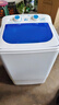 長(cháng)虹單桶洗衣機全半自動(dòng)小型迷你洗脫一體內衣褲洗襪子神器母嬰兒童學(xué)生宿舍出租房洗衣機藍光抑菌 藍色7.2KG【不銹鋼甩桶】+藍光抑菌+強勁電機 曬單實(shí)拍圖