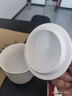 陶相惠景德鎮高白瓷玉泥茶杯帶蓋會(huì )議水杯陶瓷辦公杯純白開(kāi)會(huì )杯子360ml 曬單實(shí)拍圖
