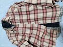 優(yōu)衣庫女裝法蘭絨襯衫/格紋長(cháng)袖襯衣481173 12 桃紅色 L /160/88A 曬單實(shí)拍圖