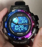 COJR運動(dòng)電子表夜光多功能青少年初高中學(xué)生手表生日開(kāi)學(xué)新年禮物 曬單實(shí)拍圖