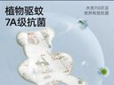 貝肽斯嬰兒車(chē)涼席兒童夏季冰絲通用透氣涼席寶寶手推車(chē)安全座椅墊 森林奇遇(72*45cm) 曬單實(shí)拍圖