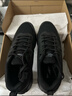 特步跑步鞋男鞋運動(dòng)鞋男輕便減震休閑鞋跑鞋學(xué)生鞋 黑 41碼 曬單實(shí)拍圖