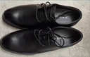 奧康（Aokang）皮鞋男英倫風(fēng)秋季男鞋系帶商務(wù)正裝鞋男士低幫鞋子 黑色41碼 曬單實(shí)拍圖