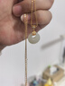 周大生【生日禮物】福氣平安扣項鏈女銀和田玉新中式國風(fēng)送女友媽媽 曬單實(shí)拍圖