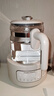 摩飛電器（Morphyrichards）全玻璃養生壺恒溫水壺家用燒水壺多段控溫電熱水壺極速風(fēng)冷沖奶泡奶機MR5602 1.2L 椰奶白 曬單實(shí)拍圖