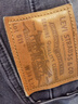 Levi's【商場(chǎng)同款】李維斯男士美式復古511修身牛仔褲04511 炭黑 34 (32) 曬單實(shí)拍圖