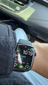 Apple/蘋(píng)果 Watch S11 智能手表GPS款46毫米亮黑色鋁金屬表殼黑色運動(dòng)型表帶S/M MEVG4CH/B 曬單實(shí)拍圖