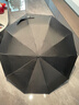 C'mon 全自動(dòng)晴雨傘三折大號防紫外線(xiàn)防曬太陽(yáng)傘遮陽(yáng)傘男士自動(dòng)傘 黑色 曬單實(shí)拍圖