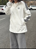 adidas經(jīng)典三條紋運動(dòng)連帽夾克外套男女秋季阿迪達斯三葉草 曬單實(shí)拍圖