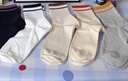 浪莎【爆款】襪子四季女100%純棉女士襪子抗菌防臭中筒全棉品牌襪子女 【純棉抗菌+禮盒裝】六色各一- 6雙 曬單實(shí)拍圖