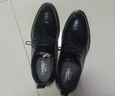卡帝樂(lè )鱷魚(yú)（CARTELO）皮鞋男士牛皮商務(wù)休閑西裝正裝德比鞋英倫結婚男鞋 6531 黑色 42  曬單實(shí)拍圖